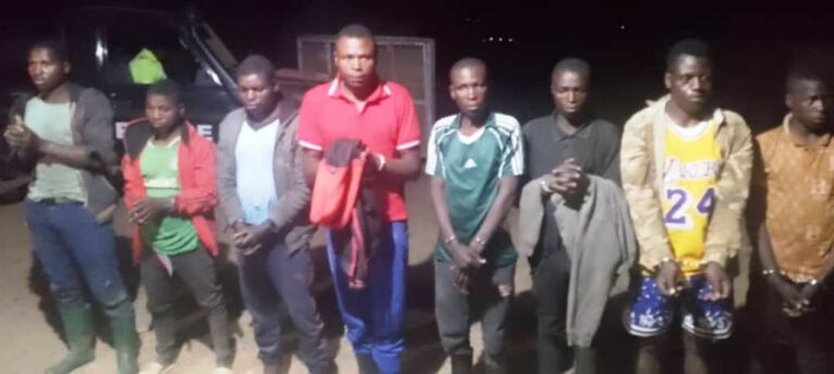 Abantu bafashwe bangiza Pariki