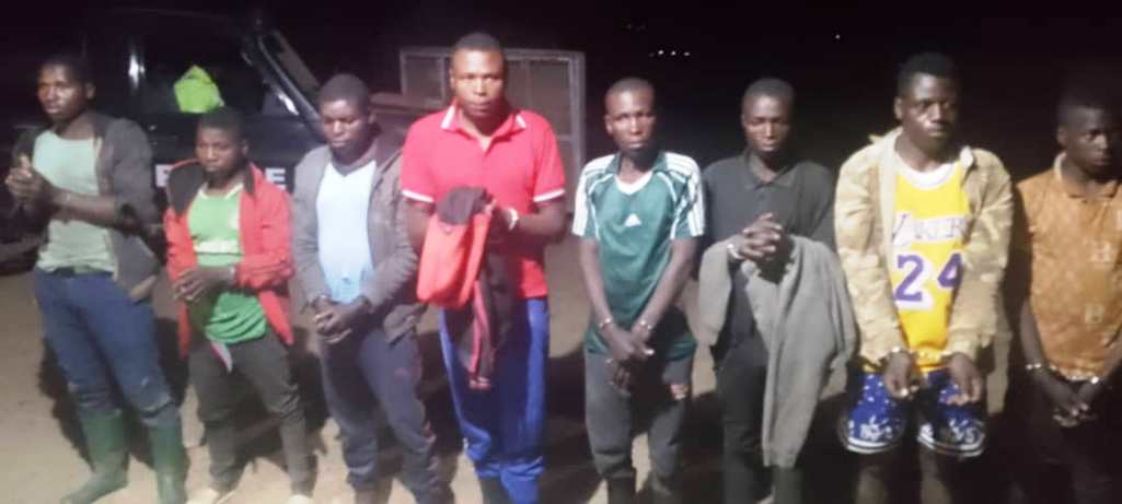 Abantu bafashwe bangiza Pariki