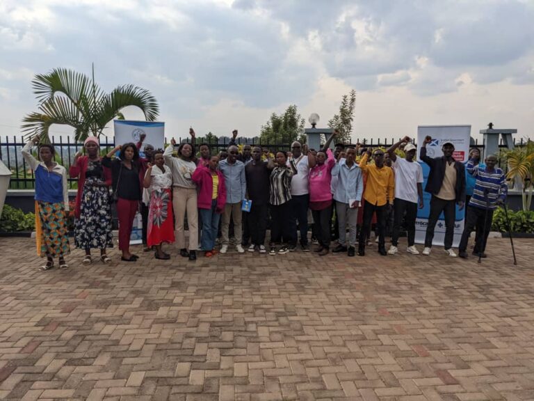 Bishimira ikigero cy'imyumvire bagezeho mu kwinjiza abantu bafite ubumuga mu guhangana n'ingaruka z'imihindagurikire y'ikirere