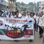 Abarezi, ababyeyi b'abanyeshuri ba Saint Matthew's School biyereka abatuye mu mujyi wa Rusizi