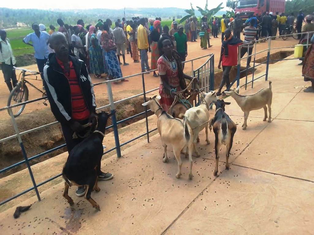 Aba ni abashubijwe ihene zabo nyuma yuko Police ifashe abazibye